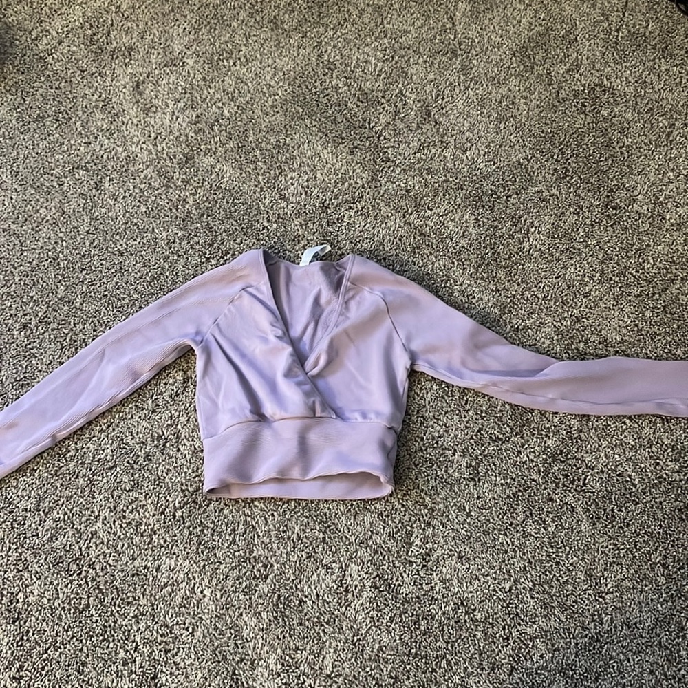 Balance athletica-The Infinity Wrap Top - Celestite